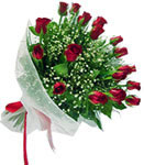  Afyon internetten çiçek satışı  11 adet kirmizi gül buketi sade ve hos sevenler
