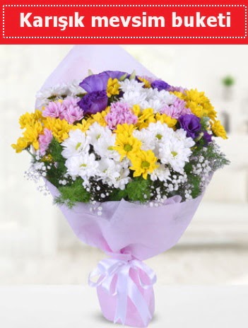 Karışık Kır Çiçeği Buketi  Afyon güvenli kaliteli hızlı çiçek 