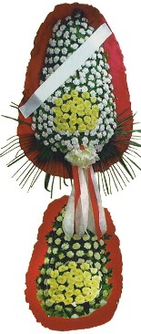Çift katlı düğün açılış çiçeği  Afyon çiçek servisi , çiçekçi adresleri 
