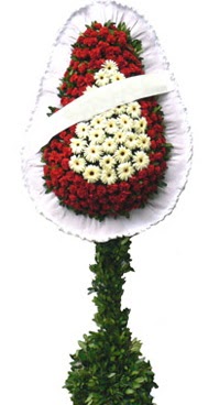 Çift katlı düğün nikah açılış çiçek modeli  Afyon İnternetten çiçek siparişi 