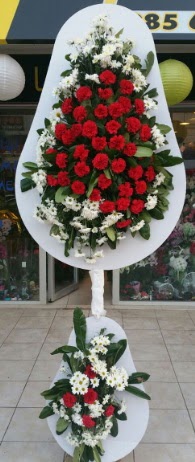 2 katlı nikah çiçeği düğün çiçeği  Afyon çiçek gönderme 