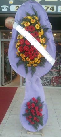 Çift katlı nikah düğüne çiçek modeli  Afyon internetten çiçek siparişi 