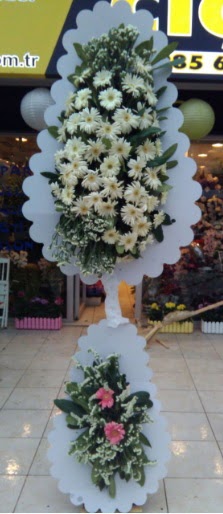 Çift katlı düğün nikah açılış çiçeği  Afyon çiçekçi telefonları 