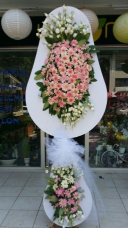 Çift katlı özel şahane sepet çiçeği  Afyon çiçekçi telefonları 